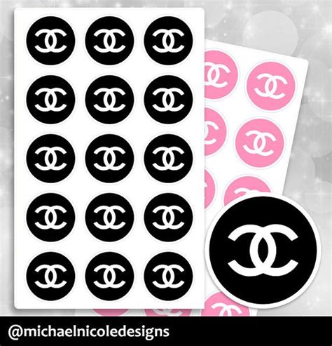 70 Chanel stickers ideas 